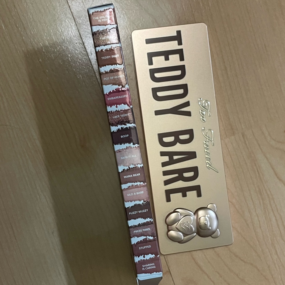 New Two faced teddy bare pallet